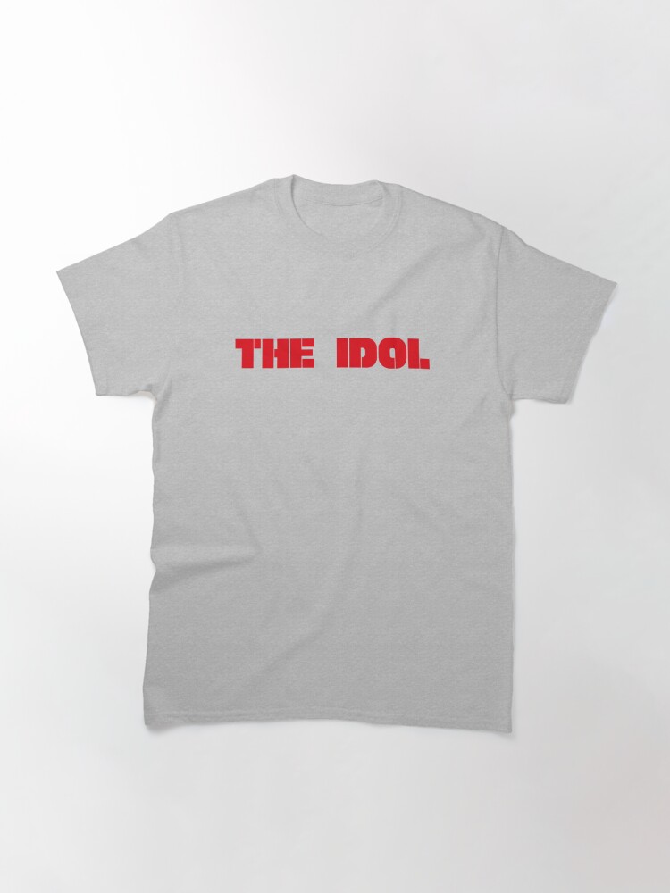 The Idol Shirt Gray - The Weeknd Store