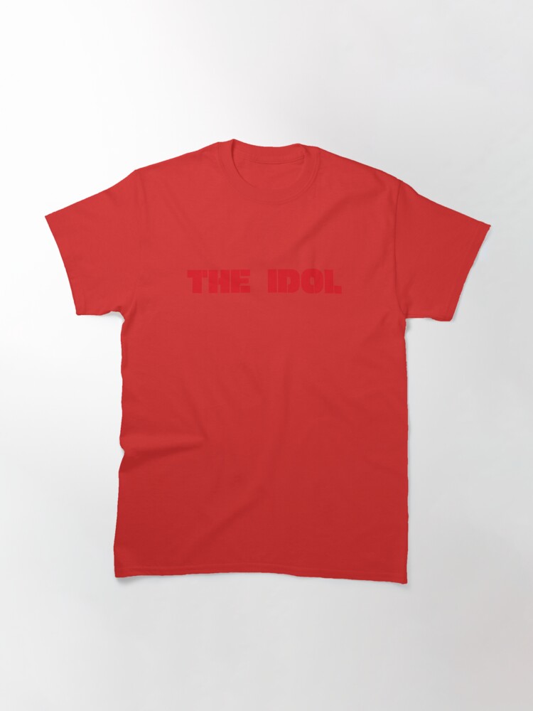 The Idol Shirt Red - The Weeknd Store