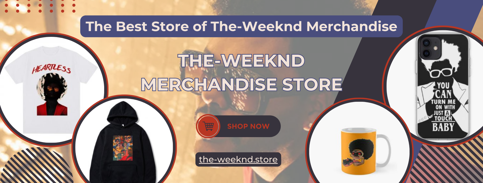 Banner Merch Thang 3 - The Weeknd Store