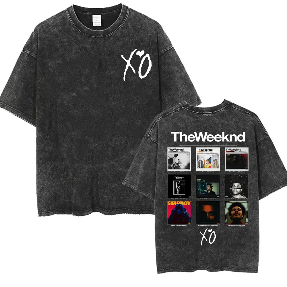 The Weeknd After Hours Til Dawn with Playboi Carti Europe 2026 Vintage Washed DTNK2601 T-shirt 4 - The Weeknd Store The Weeknd After Hours Til Dawn with Playboi Carti Europe 2026 Vintage Washed DTNK2601 T-shirt - Image 4