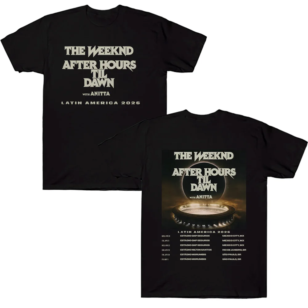 Latin America 2026 Tour The Weeknd Vintage 90s Hip Hop DTNK2701 T-Shirt