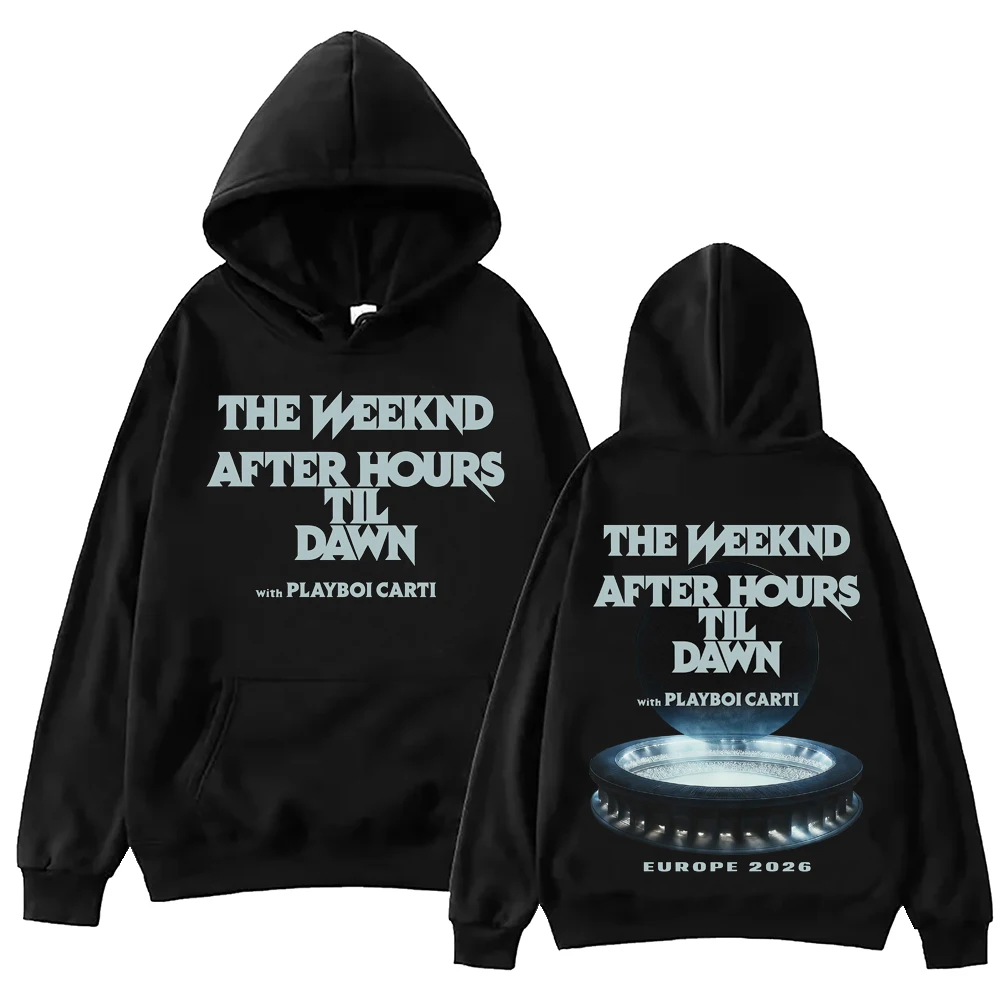 THE WEEKND After Hours Til Dawn Europe Tour 2026 Harajuku DTNK2601 Hoodie