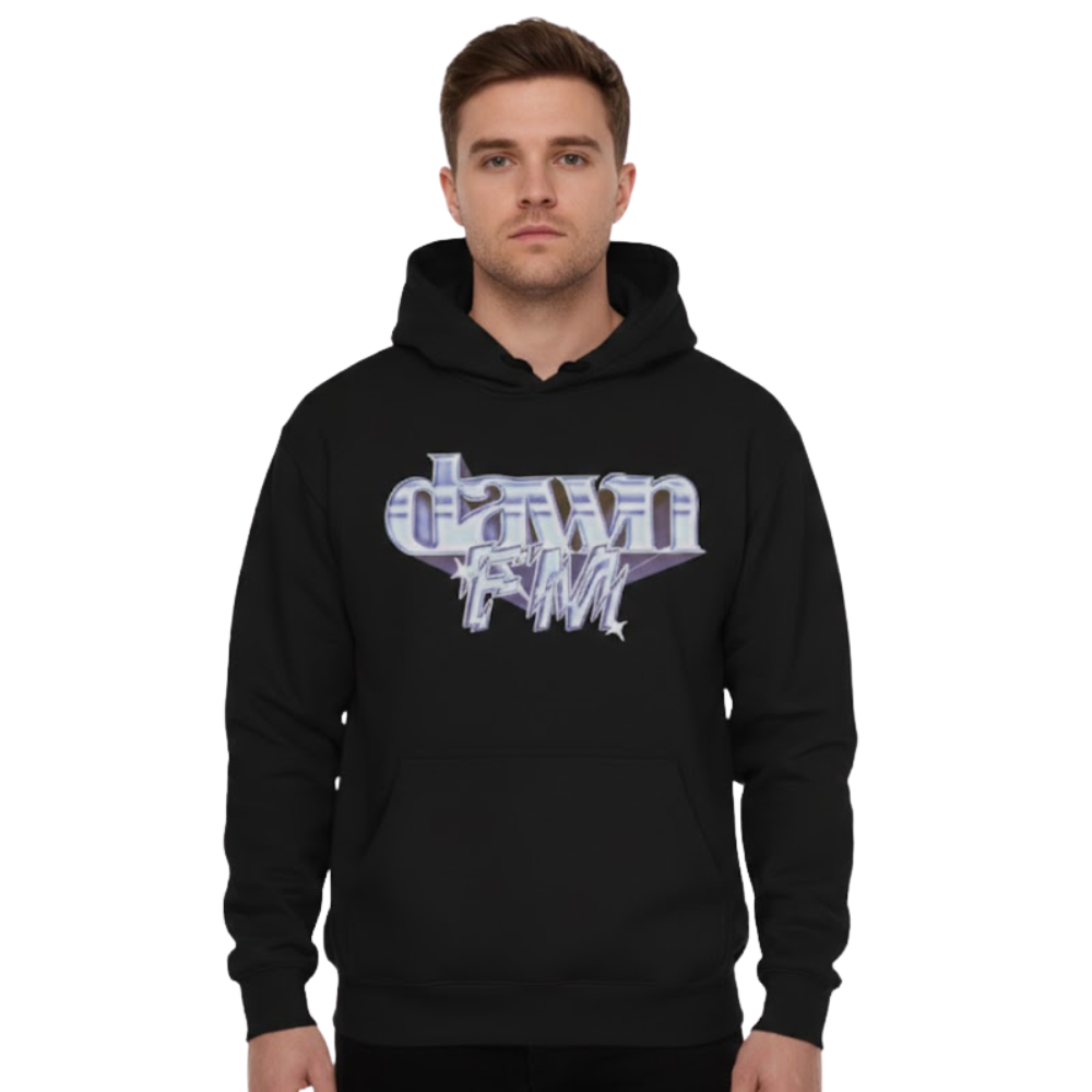 The Weeknd T-shirt Dawn FM Retro Design Tee NTAN0902 3 - The Weeknd Store The Weeknd T-shirt Dawn FM Retro Design Tee NTAN0902 - Image 3