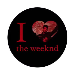 The Weeknd Pins – Urban Style Music Accessory NTAN0303