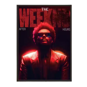 The Weeknd Posters – Bold Music Graphic Design NTAN0403