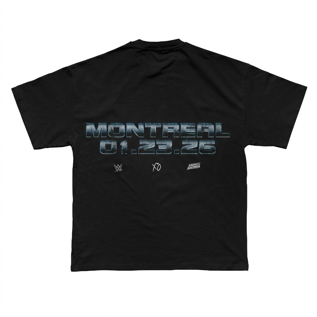 WWE x XO The 1Weeknd SMACKDOWN DTNK0503 T-shirt 3 - The Weeknd Store WWE x XO The 1Weeknd SMACKDOWN DTNK0503 T-shirt - Image 3