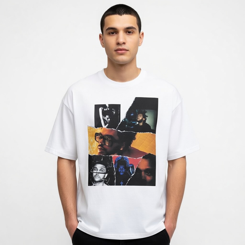 The Weeknd Psychedelic Vintage PTD0704 T-shirts 3 - The Weeknd Store The Weeknd Psychedelic Vintage PTD0704 T-shirts - Image 3
