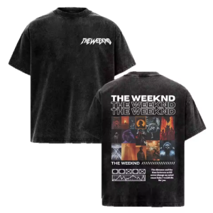 The Weeknd New Design DTNK1805 Washed T-Shirt