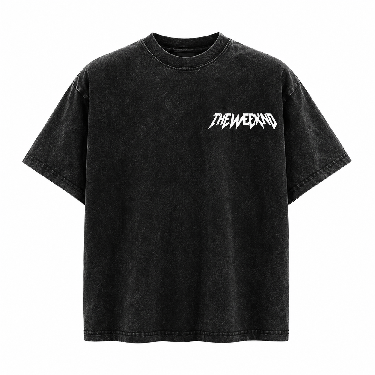The Weeknd New Design DTNK1805 Washed T-Shirt 3 - The Weeknd Store The Weeknd New Design DTNK1805 Washed T-Shirt - Image 3
