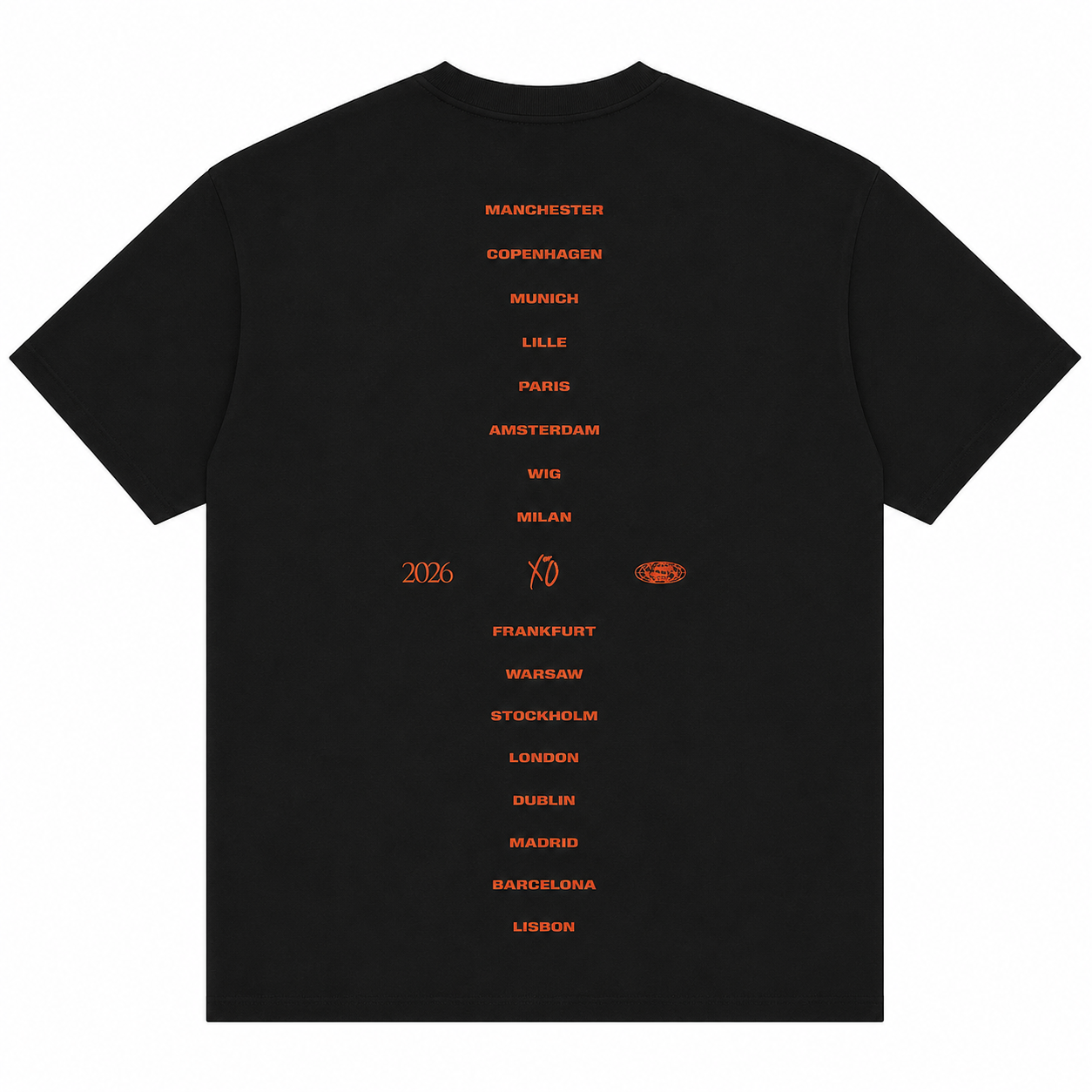 AHTD 2026 Tour HTCT2106 The Weeknd T-Shirt 3 - The Weeknd Store AHTD 2026 Tour HTCT2106 The Weeknd T-Shirt - Image 3