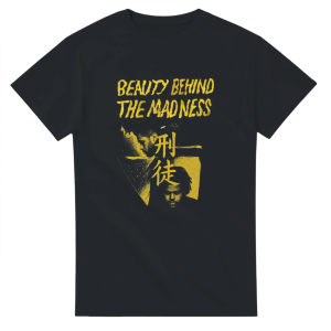 Beauty Behind Madness Yellow Graphic LA 0106 T-shirt