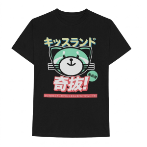 Kiss Land Oxcy Cat Graphic LA 0106 T-shirt