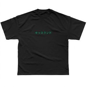 Kiss Land Japanese Text LA 0106 T-shirt