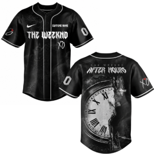 The Weeknd X After Hours Til Dawn EUROPE Tour 2026 Baseball Jersey