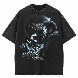 The Weeknd After Hours Til Dawn Stage Tour Pic The Weeknd Washed T-shirt