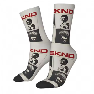 The Weeknd Blinding Lights Dawn FM Socks