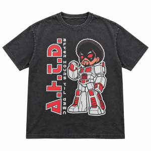 AHTD Washed Graphic PTTT2009 The Weeknd T-shirt